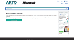 Desktop Screenshot of akto.onthehub.com