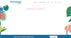 Desktop Screenshot of onthehub.com